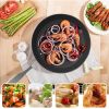 11.02 inches Stainless Steel Fry Pan – Heavy-Duty Non-Stick Induction Compatible Frying Pan Skillet