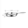 10.2in Stainless Steel Fry Pan – Top Grade, Induction Compatible Frying Pan Skillet