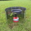 Outdoor Camping With Pins Aluminum Stove Windshield