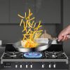 13.4 in Stainless Steel Fry Pan – Top Grade, Induction Compatible Frying Pan Skillet