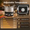 Household Fondue Pot Set with Removable Pot and Forks
