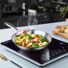 10.2in Stainless Steel Fry Pan – Top Grade, Induction Compatible Frying Pan Skillet