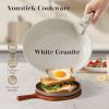 12 POTS and pans set, non-stick kitchen cookware set