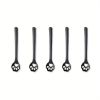 1/5pcs, Stainless Steel Hollow Out Kawaii Cat Claw Spoon, Mixing Spoon, Cake Dessert Spoon, Cookie Mold