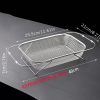 "Space-Saving Kitchen Sink Organizer - Collapsible 304 Stainless Steel Drain Rack for Dishes & Utensils"