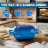 Kitchen Multi-usage Cast Iron Pot with Handles for Bread Baking