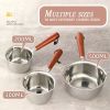 Cooking Tools Mini Hot Milk Oil Pot Butter Warmer Skillet