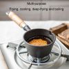 Wooden Handle Cast Iron Pot Household Omelette Pan