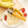 Kitchen Supplies Banana Slicer 304 Stainless Steel Ham Sausage Cutter